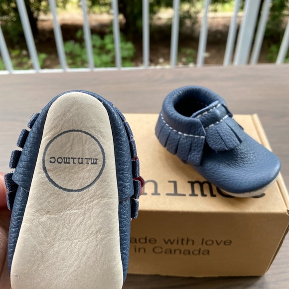 Minimoc leather baby moccasin - Picture 2 of 3